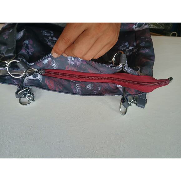 Meiduola YYDS Floral Skull Shoulder Bag - Gothic Punk Style - Picture 4 of 4